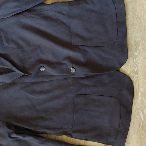 NWOT Amazon Essentials Men's Black Sport Coat Blazer Jacket Size L - Picture 3 of 9